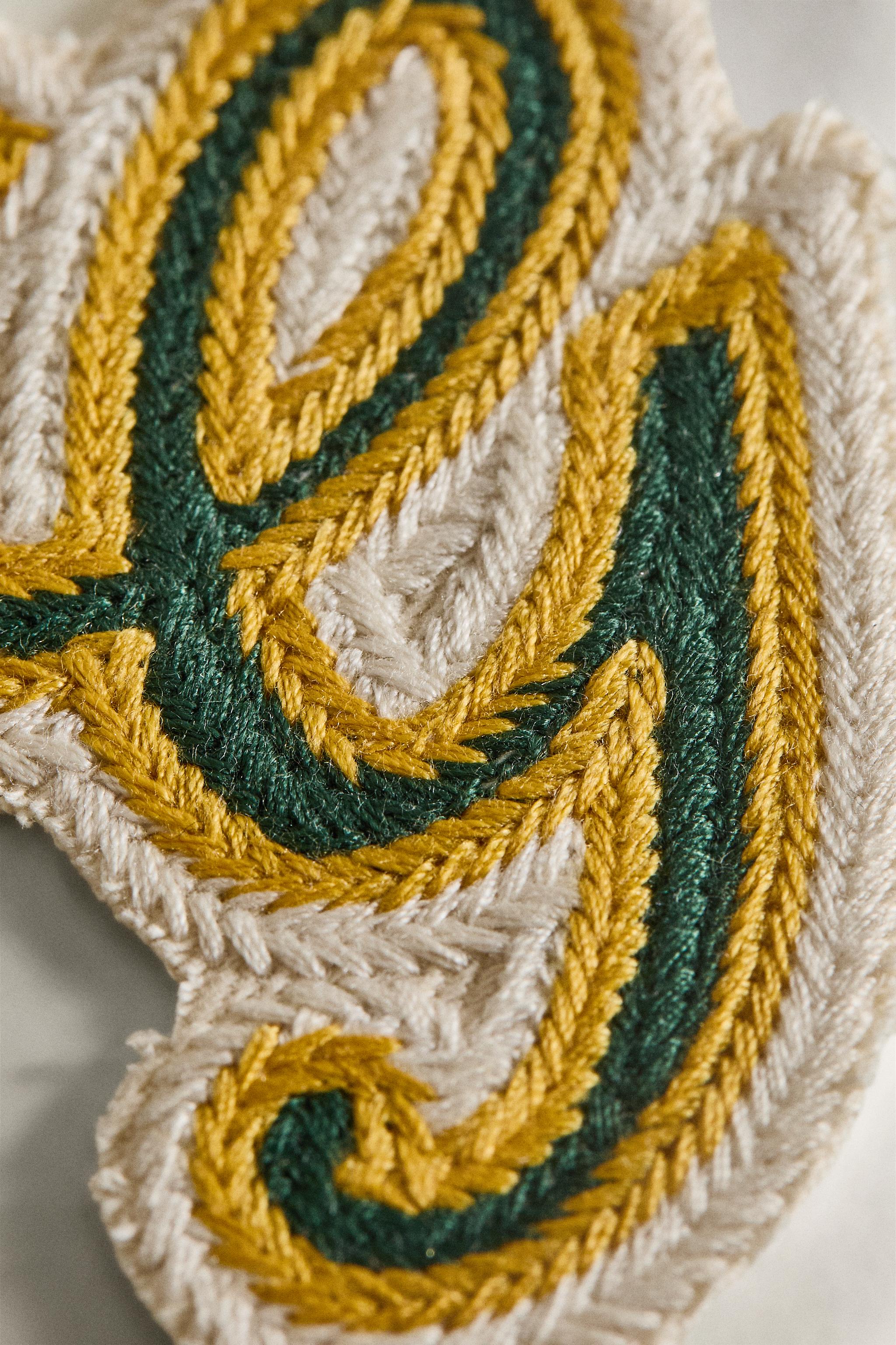 COTTON LETTER G PATCH